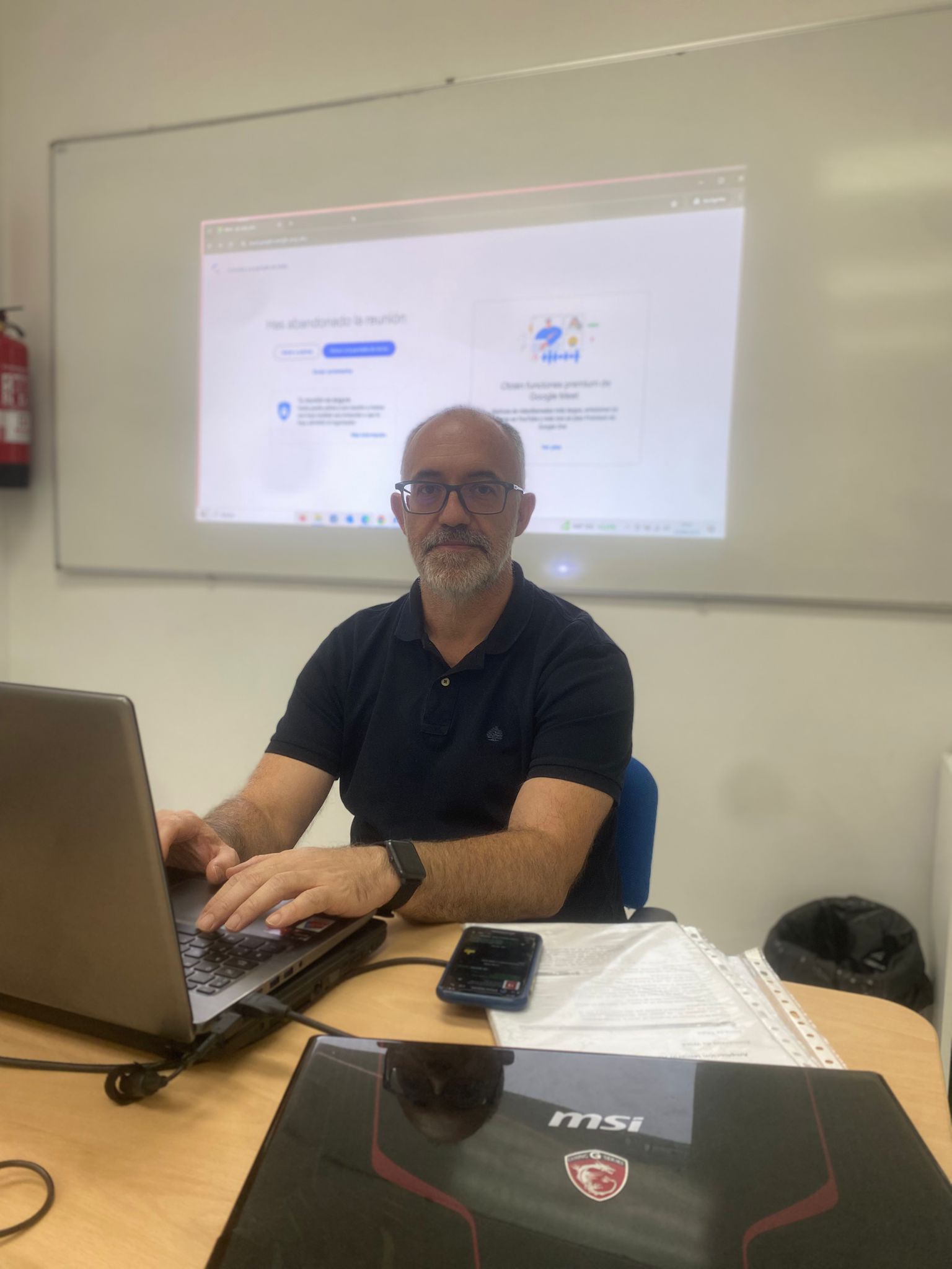 Jesús López. Profesor de Informática