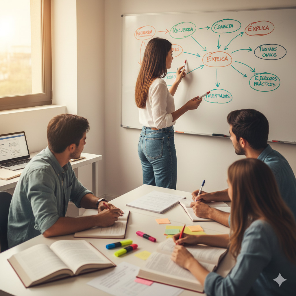 Aplica métodos de estudio activos